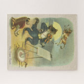 Vintage Diddle Nursery Rhyme Herstelbaar Legpuzzel (Horizontaal)