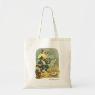 Vintage Diddle Nursery Rhyme Herstelbaar Tote Bag