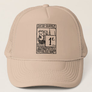 "Vintage-Diego-Suárez -1890" Trucker Pet