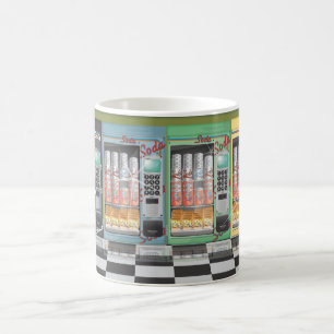 Vintage Diner van de automaat Magische Mok