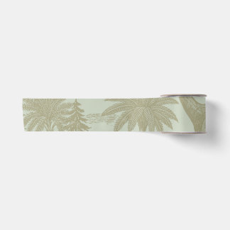 Vintage Dinosaur Toile Pattern Prehistoric Jungle Lint