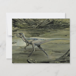 Vintage dinosauriërs, een Krijt Hypsilophodon