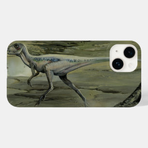 Vintage dinosauriërs, een Krijt Hypsilophodon Case-Mate iPhone 14 Hoesje