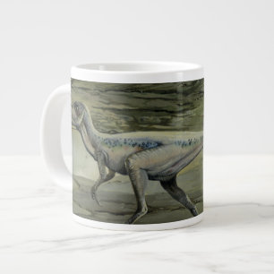 Vintage dinosauriërs, een Krijt Hypsilophodon Grote Koffiekop