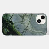 Vintage dinosauriërs, Megapnosaurus ook bekend als Case-Mate iPhone Case (Achterkant (horizontaal))