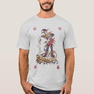 Vintage Distressé Le T-Shirt Joker