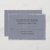 Vintage Distressed Gris RSVP (Devant / Derrière)