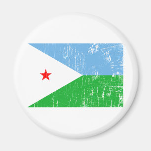 Vintage Djibouti Magneet