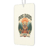 Vintage Dog Dads Outdoor Sport Crew Goud Retrie Luchtverfrisser (Links)