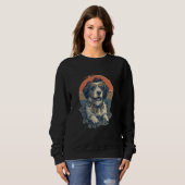 "Vintage Dog Style women's Sweatshirt (Voorkant volledig)