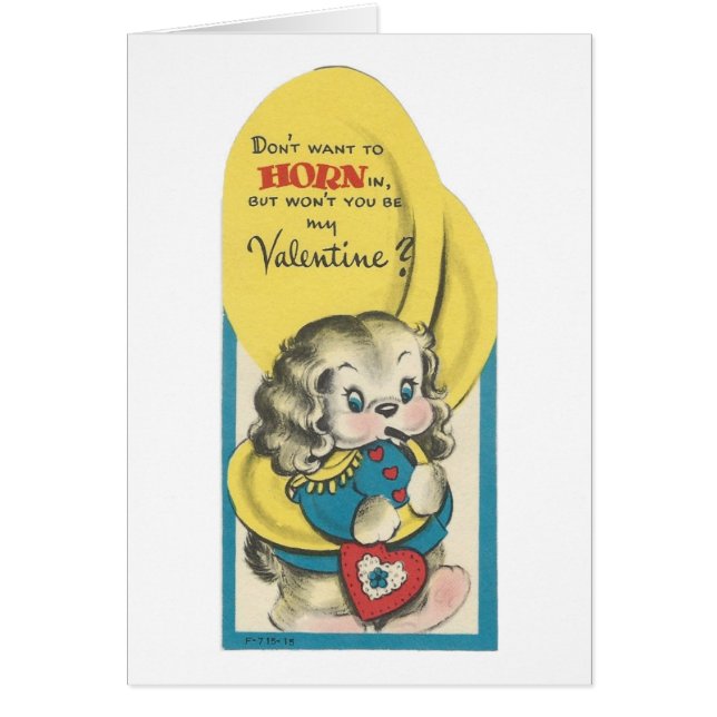 Vintage Doggy Valentine (Devant)