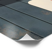 Vintage Donut Poster – Retro Dessert Wall Art (Coin)