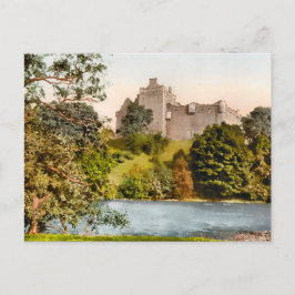 Vintage Doune Castle Schotland Briefkaart