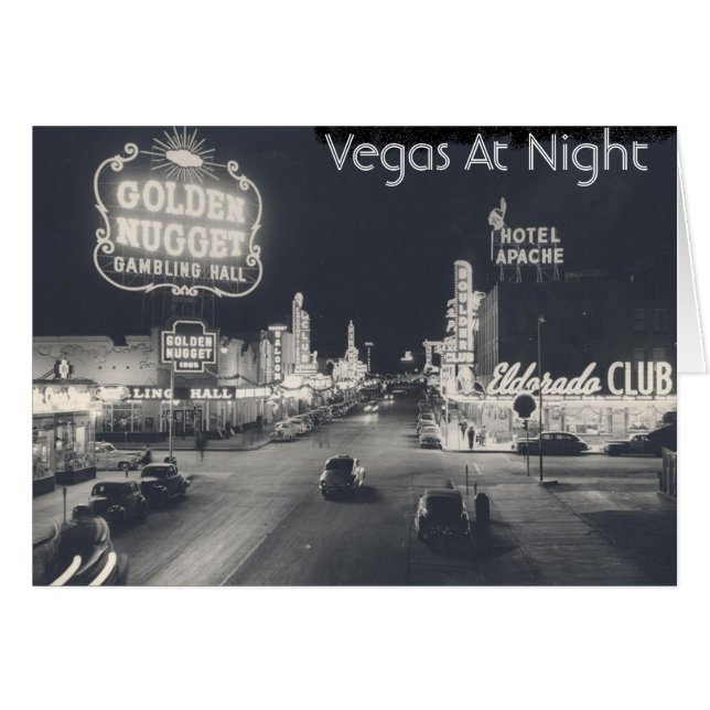 Vintage Downtown Las Vegas (Voorkant Horizontaal)