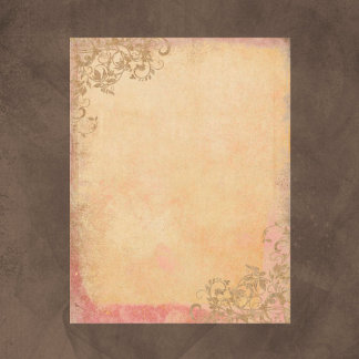 Vintage Draaiende Scrapbook Papier