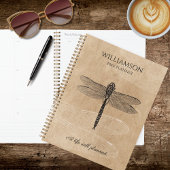 Vintage Dragonfly Planner
