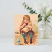 VINTAGE : drank adverteren - Briefkaart (Staand voorkant)