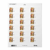 Vintage Drie Kings Gift Label (Full Sheet)