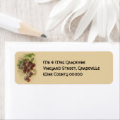 Vintage druiven etiket (Insitu)