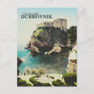 Vintage Dubrovnik Briefkaart