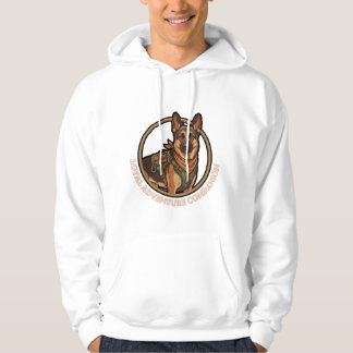 Vintage Duitse Herdershond Avonturenbadge - Trouw Hoodie