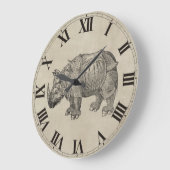 Vintage Durer Rhino Grote Klok (Hoek)