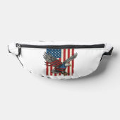 Vintage Eagle Drapeau Vector Patriote Conception d (Poser)