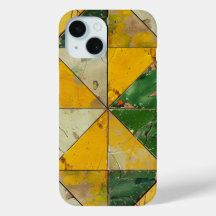 Vintage Earth Tone Geometrische Hoes voor Telefoon