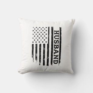 Vintage Echte Patriottische Vlag Shirt Ontwerp_1 Kussen
