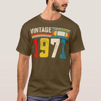 Vintage Edition Limitée 1971 T-shirt Femme