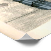 Vintage Edwardian Mode Poster (Hoek)