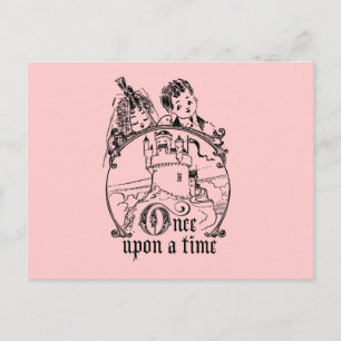 Vintage eens op een Tijdspeel, Decor, en Geschenke Briefkaart