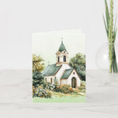 Vintage Église Bible Verse Sage (Devant)