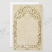Vintage Elegance Briefpapier (Voorkant / Achterkant)
