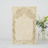 Vintage Elegance Briefpapier (Staand voorkant)