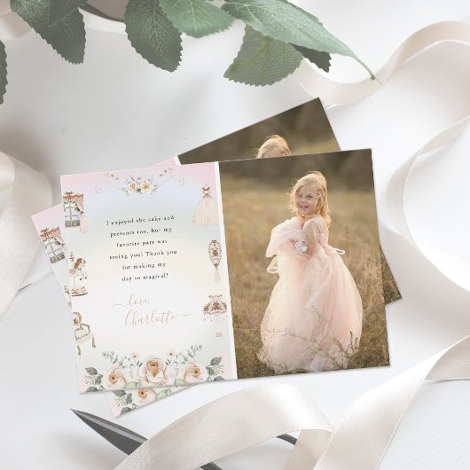 Vintage Elegant | Kleine prinses bedankt