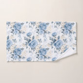 Vintage Elegant Powder Blue Navy (Serviette à main)