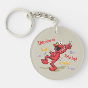 Vintage Elmo Hee-hee. Sleutelhanger