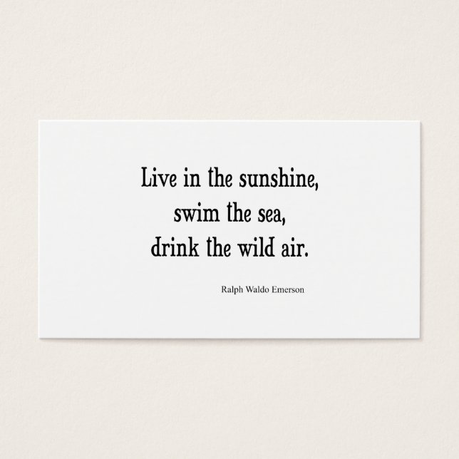 Vintage Emerson Live in Sunshine Citation (Devant)
