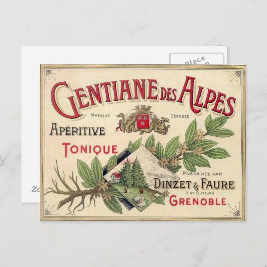 Vintage en Briefkaart (Voorkant / Achterkant)