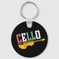 Vintage en Retro Cello Player-muzikant