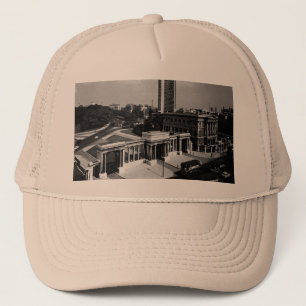 Vintage Engeland Londen Hyde park corner Hilton Trucker Pet
