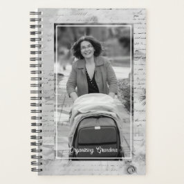 Vintage Ephemera Black & White Photo Planner