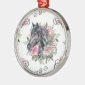 Vintage Equestrian Christmas Ornament Keepsake (Links)