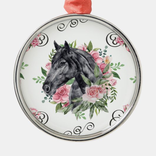 Vintage Equestrian Christmas Ornament Keepsake (Voorkant)