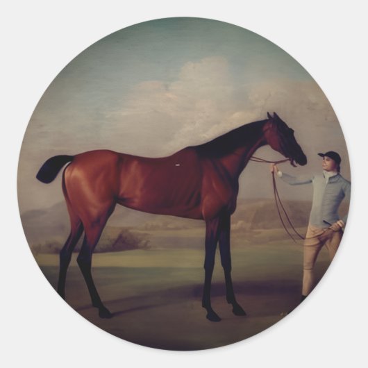 Vintage Equestrian Stickers (Devant)