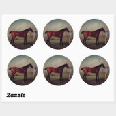 Vintage Equestrian Stickers (Feuille)