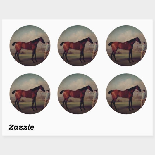 Vintage Equestrian Stickers (Vel)