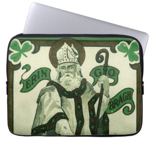 Vintage - Erin Go Bragh - St. Patrick's Groeten Laptop Sleeve