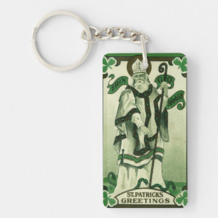Vintage - Erin Go Bragh - St. Patrick's Groeten Sleutelhanger